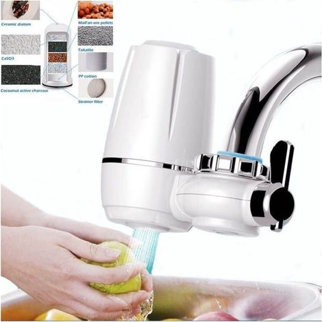 Wasserfilter für Küchenarmaturen, erfrischender Chlorwasserfilter (1/5)