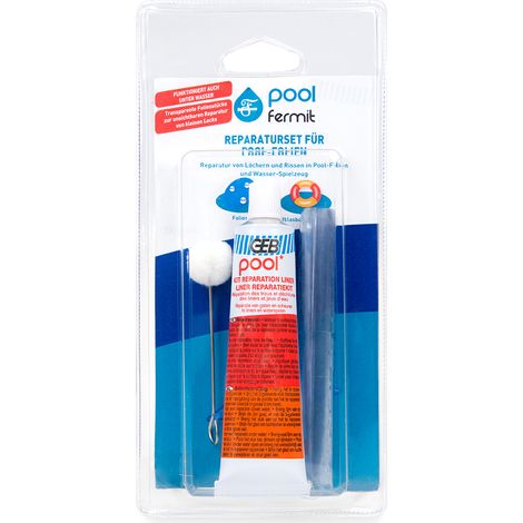 Reparatur-Set für Pool-Folien Kleber Folie Applikator Fermit