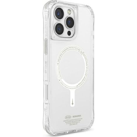 Custodia di ricarica magnetica Skinarma per iPhone 16 Pro, colore verde (1/5)