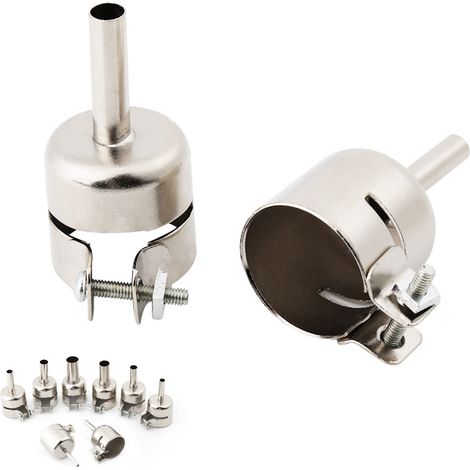 8-teiliges Heißluftpistolen-Düsenset für Heißluft-Lötstationen und Reparaturwerkzeuge (3/4/5/6/7/8/10/12 mm) (1/5)