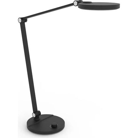 [GEBRAUCHT] B-Ware Fein Tech Schreibtischleuchte Led Tischlampe Drehknopf Dimmbar Flexibel Schwarz