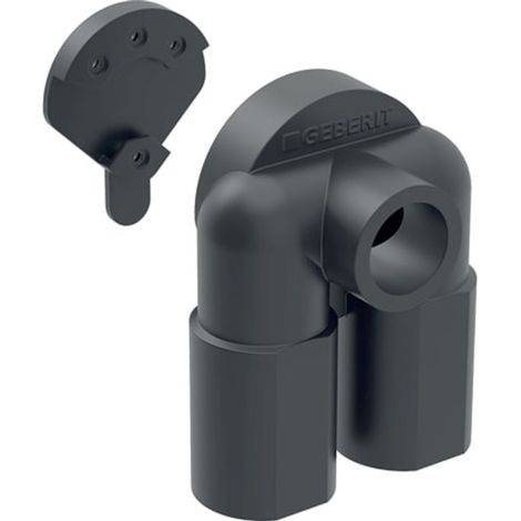 Geberit Set isolamento acustico Mepla per raccordo a squadra doppio 90°, 601.805.00.1