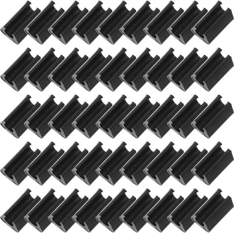 USHOBE Lot de 100 protège-meubles antidérapants en plastique, embouts (1/5)