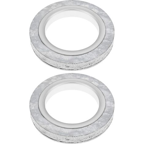 2pcs Joints d’Échappement 24x37x6 mm Compatible avec CF250 pour Moteur 250cc Scooter Kart ATV Mobylette (1/5)