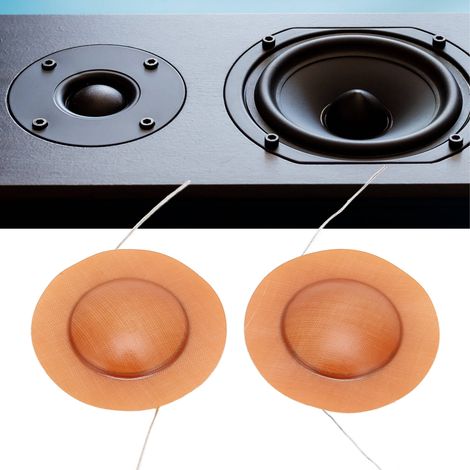 2 pièces Bobine Mobile pour Tweeter 25mm / 0.98 pouce, Accessoire de Réparation pour Haut-parleur (1/5)