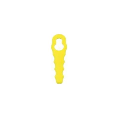 Paquete de 50 cuchillas de repuesto compatibles con la desbrozadora Ryobi, cabezales de cuchilla doblemente dentados. (1/4)