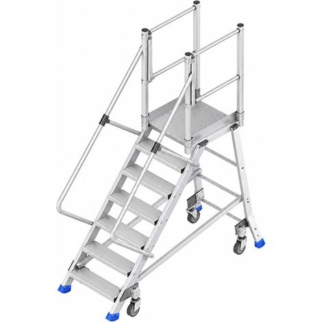 Plattformleitern 4 Stufen - Maximale Arbeitshöhe. 2.80m - ESGD304-R (1/4)