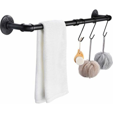 Extra lange, wandmontierte Handtuchstange für Badezimmer, Küche, Handtuchschrank, Kleiderstange (1/5)