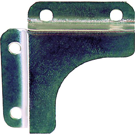 FERMASPECCHIO AD ANGOLO grande mm 40 - finitura ottonata- 100 pezzi  - MINUTEX