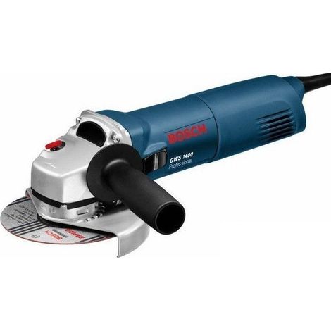 Trade Shop - Amoladora Angular Bosch Gws 1400 S W 125 Mm Muela Flexible Profesional -