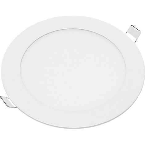 Pannello led incasso 155 cm 12watt slim tondo soffitto alimentatore incluso temperatura colore lampada 2700k bianco caldo - confezione 1 (1/4)