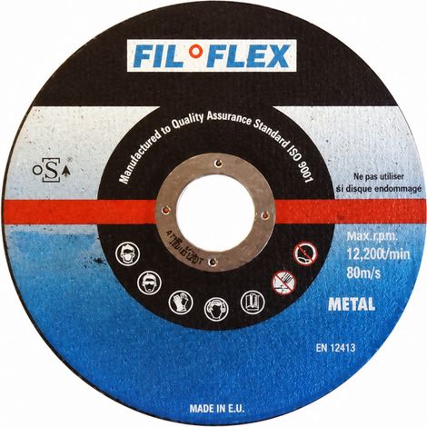 Disque à tronçonner le métal diamètre 125 x 3 x 22, FIL degréFLEX