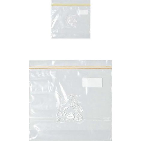 30 petits et 45 grands sacs de conservation des aliments hermétiques-- (1/5)