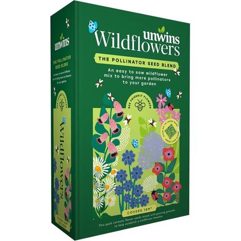 Westland Unwins 3.6kg Easy Wildflowers Flower Seed Blend & Granular Mix