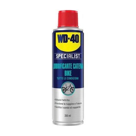 LUBRIFICANTE CATENA BIKE SPRAY WD-40 - ML 250- 12 pezzi