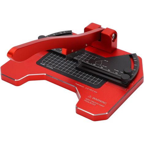 Angle Cutting Station for Model Making, Miter Cutter with 45 to 90 Degree Angles, 38 mm Width, 2 to 58 mm Length for Plastic Stem Sheets (1/5)