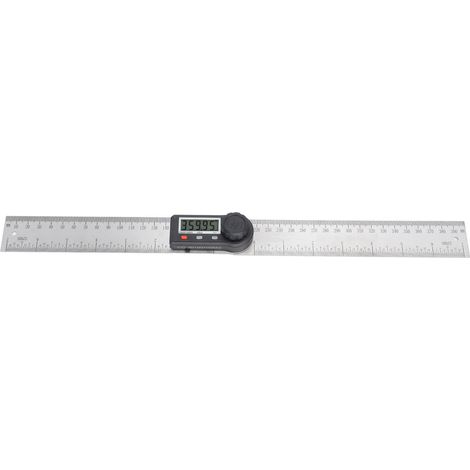 Rapporteur d'angle numérique 200 mm 360° verrouillable à écran LCD clair pour menuiserie (1/5)