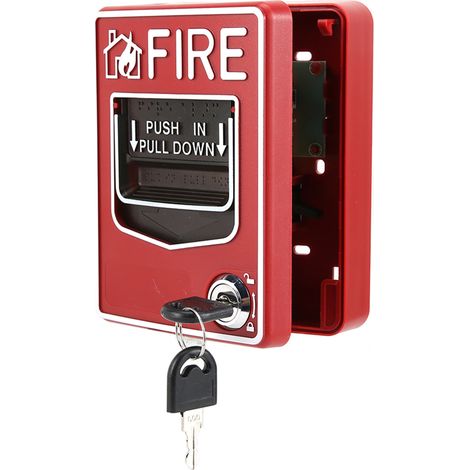 Système manuel 9-28 V CC à plusieurs fils, sécurité incendie, déclencheur manuel, bouton d'alarme, point d'appel de sécurité (1/5)