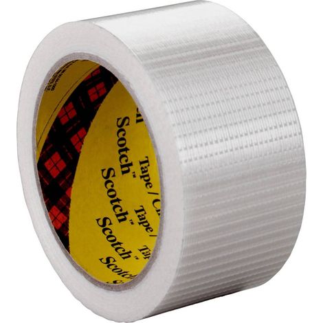 Scotch 8959 5856464 Nastro adesivo a filamenti Trasparente (L x L) 50 m x 50 mm 1 pz.