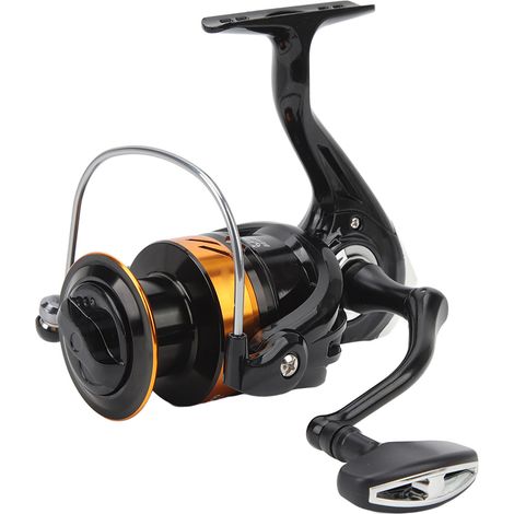 Moulinet de pêche entièrement métallique, rotation ultra-fluide, adapté à la pêche au lancer, à la pêche au lancer léger et à la pêche en mer. Matériel de pêche AE6000. (1/5)