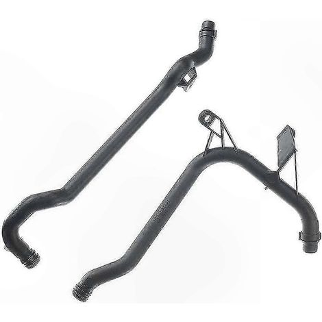 Deux durites d'arrivée de liquide de refroidissement pour réchauffeur de moteur, compatibles avec les modèles E39 et E46, références : 11531705210 et 11537502525 (1/5)