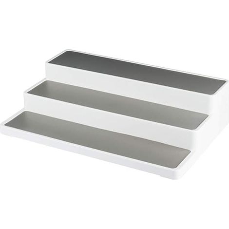Organisateur de Placard/étagère de Cuisine antidérapant à 3 Niveaux,Organisateur de Rangement à Plusieurs Niveaux Extensible,Organisateur de Maquillage, étagère à Pots à épices-Fei Yu (1/5)