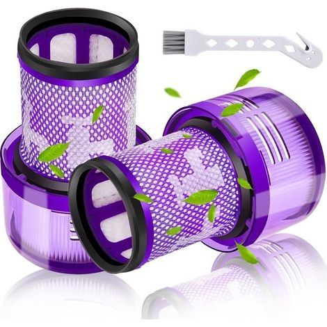 Filter für Dyson V12, waschbarer HEPA-Ersatzfilter für Dyson V12 Detect Slim Absolute Extra, Ersatzteilnummer 971517-01