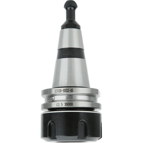 Porte-outil à pince ISO30-ER32-45 G2.5 pour fraisage CNC, équilibrage haute précision, 30000 tr/min (1/5)