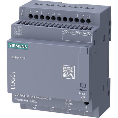 Siemens Logo 9 6ED1052-2HB08-0BA3 Module de commande 24 V/DC (1/2)