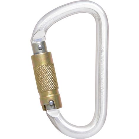 Moschettone con chiusura automatica a tripla azione - Acciaio - 22 mm - FA5030123