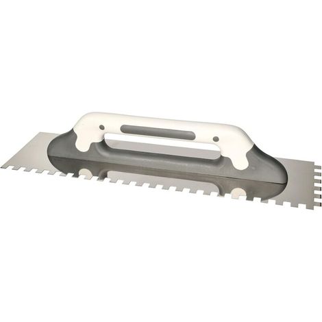 Planche à friction en acier inoxydable Zätbata - Taille : nom pour la colle - Spatule à dents 10 x 10 mm (1/5)