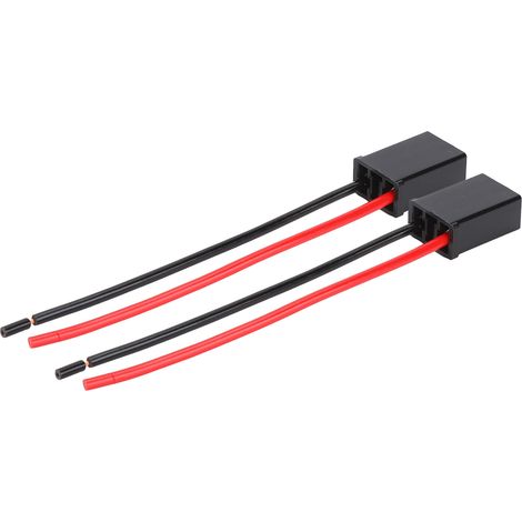 Kit de câblage pour 2 connecteurs femelles de lampe, douille ou prise de remplacement, pour modification DIY (1/5)