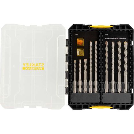 Stanley - 9-teiliges SDS Plus Beton- und Steinbohrer-Set STA88562-XJ