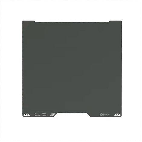 Verbesserte Bauplatte von CryoNix, doppelseitig, aus leicht zu bedruckendem Stahlblech für H2D 3D-Drucker (1/5)