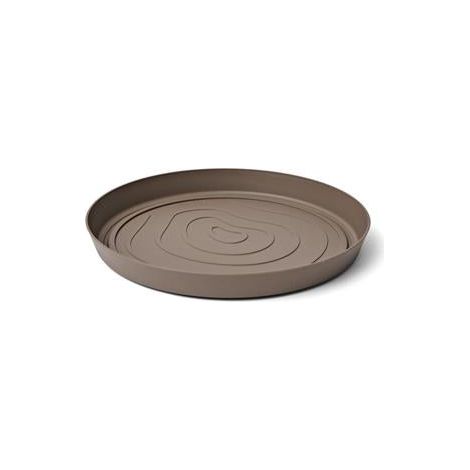 TeraPlast Orma Saucer 33 Sand Tortora Plastica Riciclata (1/3)