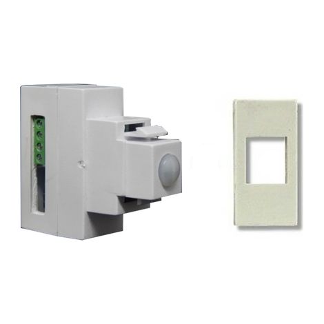 Sirsen a doppia tecnologia filare universale compatibile Bticino Matix bianca - DT-KEY