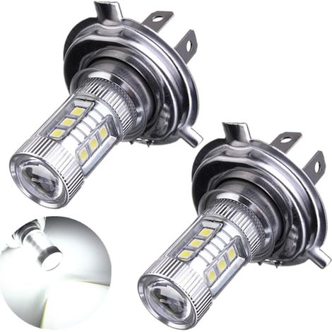 Ampoules de Phare LED H4 9003 HB2, 80 W 8 000 K 4 Lm, Kit (1/5)