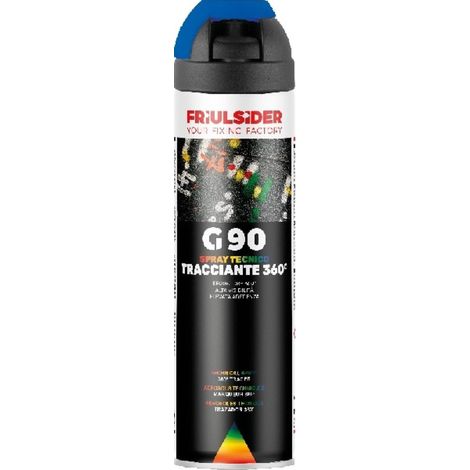 Marker spray tracciante 360 gradi fluo blu 500ml friulsider g9002
