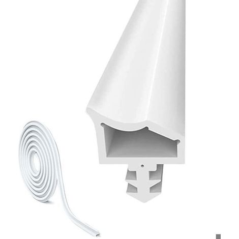 Joint de porte en caoutchouc – Longueur 10 m – Largeur de rainure 4 mm, profondeur 7 mm (1/4)
