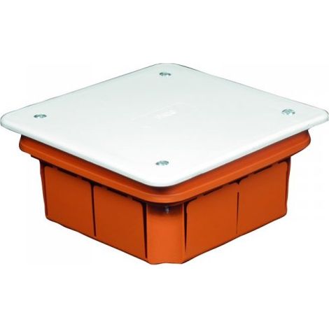 Cassetta Di Derivazione Da Incasso Muro IP40 Con Coperchio e Viti 92X92X45mm FAEG FG10208