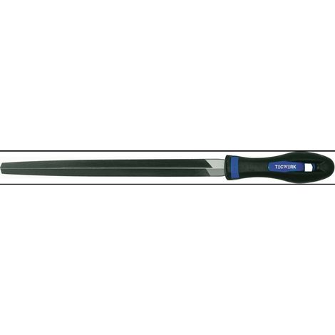 Lime d'atelier DIN 7261 L.200mm Q.14mm Taille 2 Triangle 2C-Ergo TECWERK (1/2)