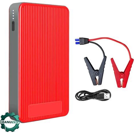Manuzen - Booster batterie voiture 12 V 2 000 A – 44,4 Wh (1/3)