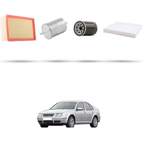 Kit tagliando 4 filtri compatibile con Vw Bora 2.0 85kw dal 1998 (1/5)