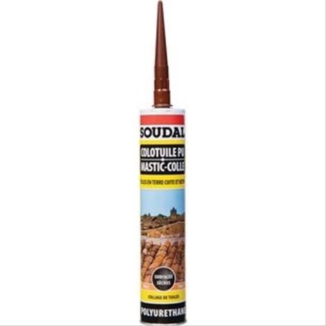 Mastic colle ext. Soudaflex 45 fc 310ml tuile SOUDAL