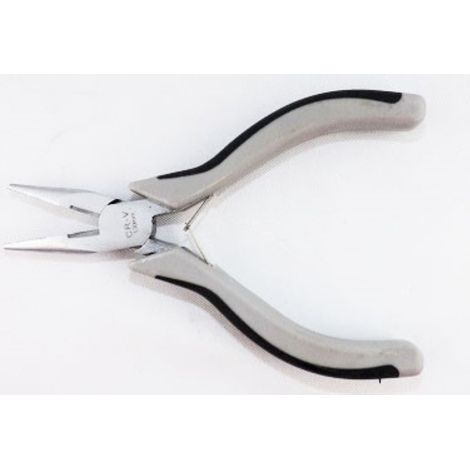 ORECA - PINZA PER ELETTRONICA BECCHI MEZZO TONDI 130MM CROMO VANADIO (1/2)