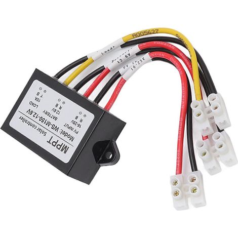 Contrôleur de charge solaire MPPT 150 W 12 V avec relais normalement ouvert 13,8 V pour panneau d'éclairage de vélo électrique (1/4)