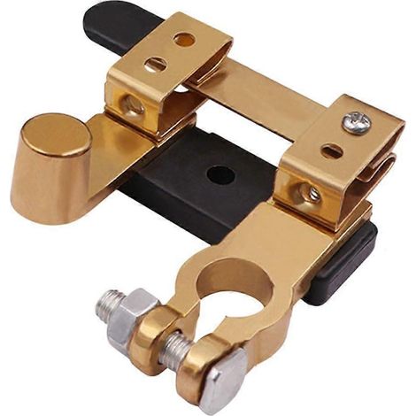 Disjoncteur de batterie à colonne en cuivre robuste de 250 A, 12 V/24 V, compatible avec les automobiles, les navires et les camping-cars. (1/5)