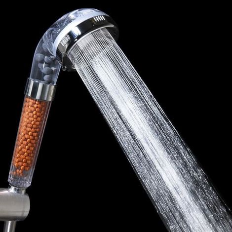 Ionique Filtré Chlore Filtration Pommeau De Douche Douchette Haute Pression d\'Economie d\'Eau (1/4)