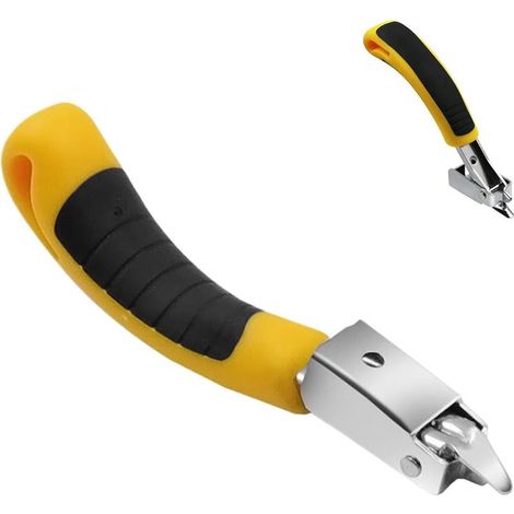 Pince à ongles – Fer robuste antidérapant, outil pour enlever les ongles, menuiserie de construction, matériau polymère durable. Accessoire de réparation de revêtement de sol de toiture, clôture de pa (1/5)