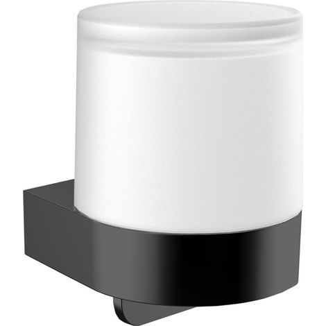 Distributeur de Savon Liquide avec gobelet Noir (1/5)